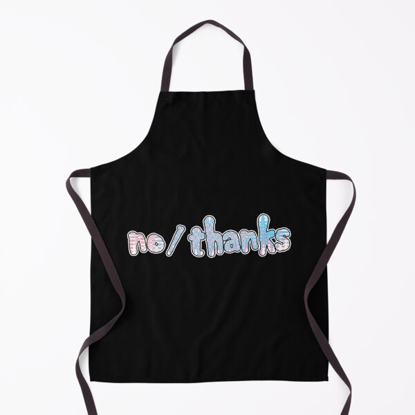 Item preview, PRONOUNS: NO/THANKS TRANSGENDER FLAG COLORS designed and sold by Qweird Artistry.