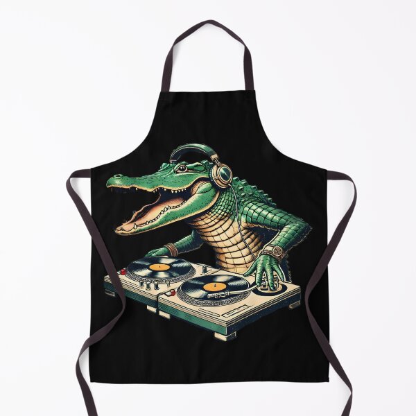 Item preview, Crocodile DJ: Spin It Loud! designed and sold by Linework Studio.