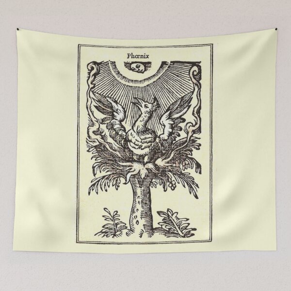 Item preview, Symbolism - The Rebirth and The Phoenix designed and sold by PatronesKawai.
