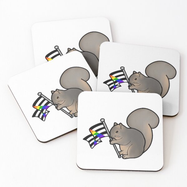 Item preview, Striaght Ally Pride Squirrel designed and sold by SquirrelSociety.