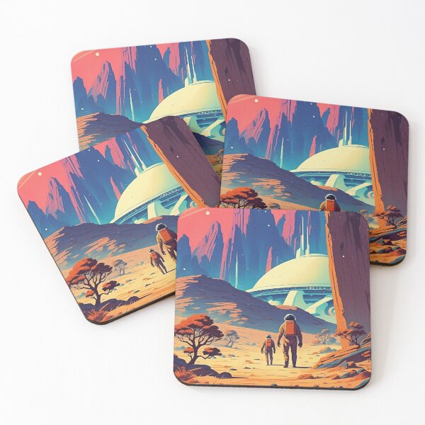 Item preview, Explorers Walk Into the Heart of Alien Civilization designed and sold by ArtComixHaven.