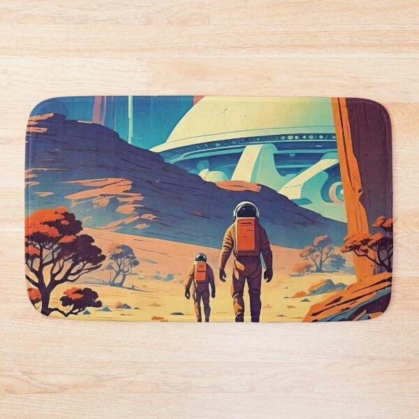 Item preview, Explorers Walk Into the Heart of Alien Civilization designed and sold by ArtComixHaven.