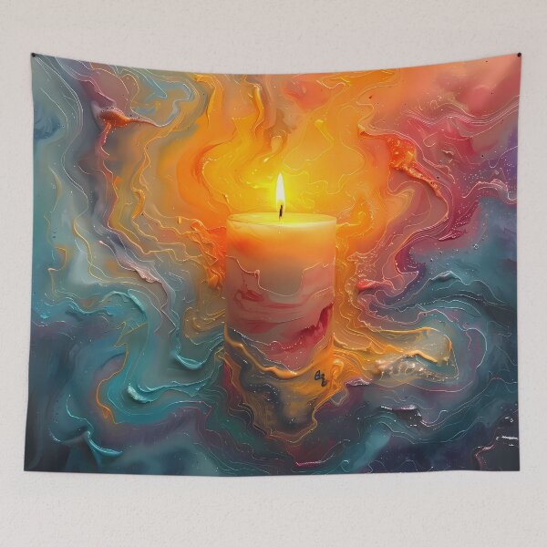 Item preview, Conforting Candle - colored light designed and sold by Balkoth.