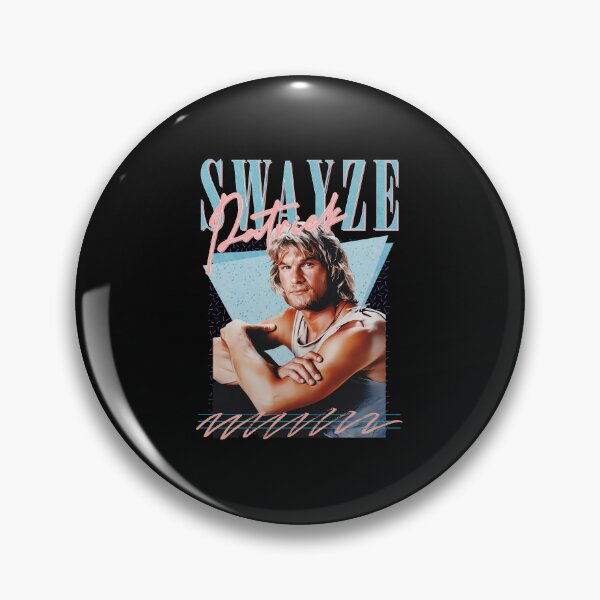 Item preview, Patrick Swayze ∆ 90s Styled Retro Graphic Design   designed and sold by Masonixem.