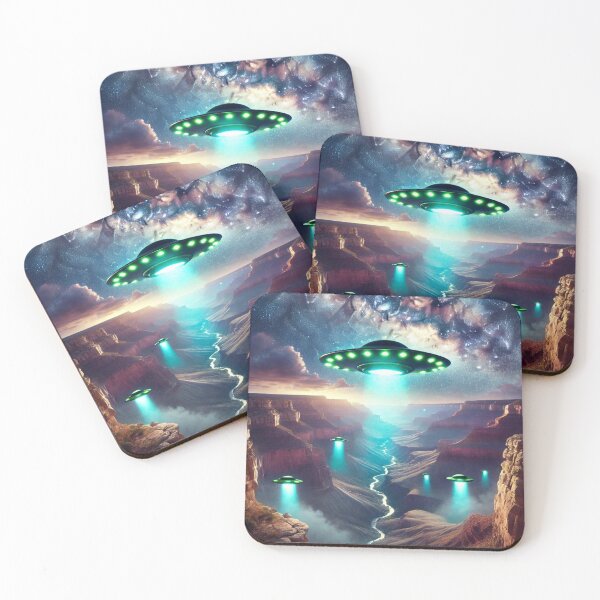 Item preview, Aliens Landing in the Grand Canyon: A Celestial Encounter designed and sold by Meta2Physical.