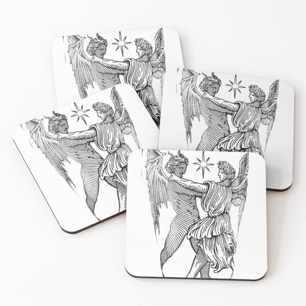 Item preview, Symbolism - The light, the angel, the demon and the Conflict designed and sold by PatronesKawai.