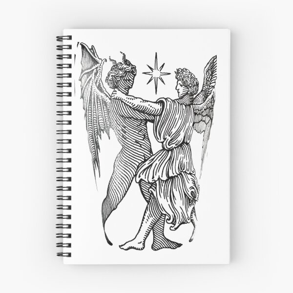 Item preview, Symbolism - The light, the angel, the demon and the Conflict designed and sold by PatronesKawai.