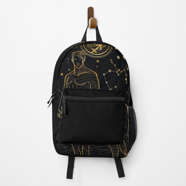 Item preview, Sagittarius gold and black astrology sign designed and sold by asamijess.