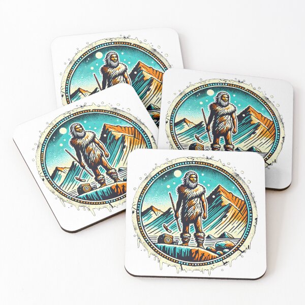 Item preview, Ötzi the Iceman hikers and campers designed and sold by nodij.
