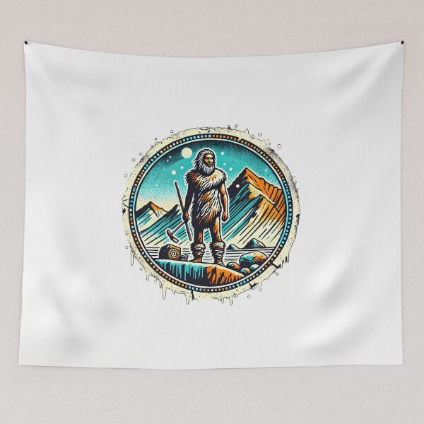 Item preview, Ötzi the Iceman hikers and campers designed and sold by nodij.