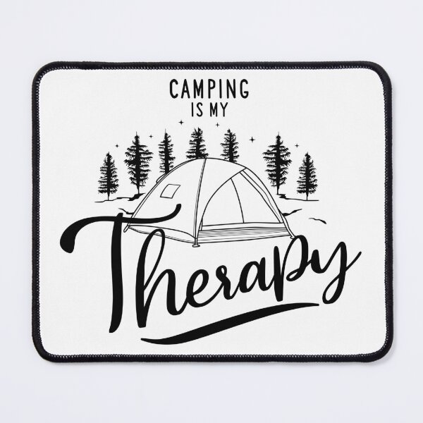 Item preview, "Camping Is My Therapy" Design designed and sold by Dream World Images.