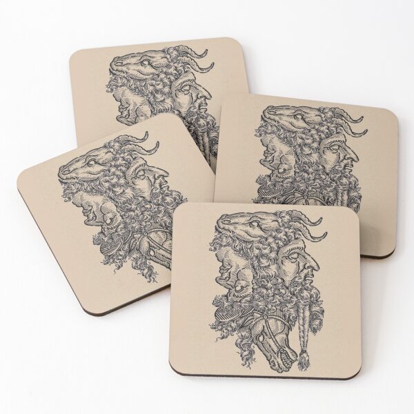 Item preview, Symbolism - The Warrior, The Wise Man, The Satyr and the Pegasus designed and sold by PatronesKawai.
