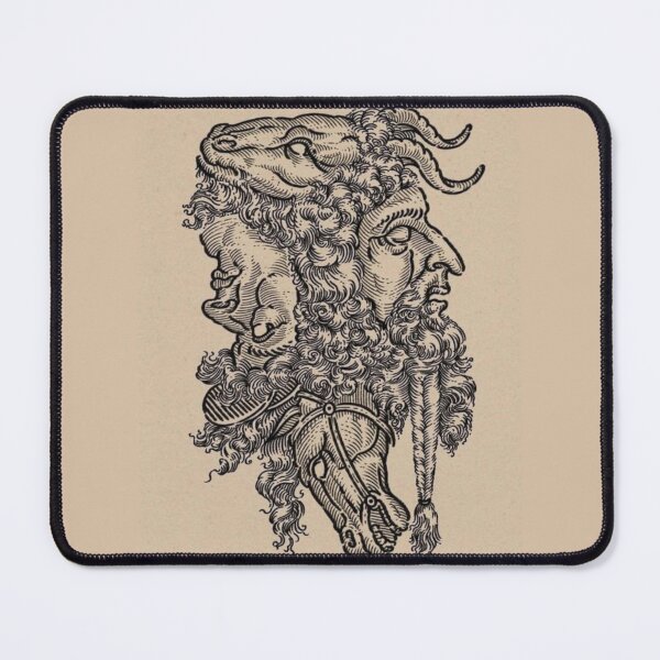 Item preview, Symbolism - The Warrior, The Wise Man, The Satyr and the Pegasus designed and sold by PatronesKawai.