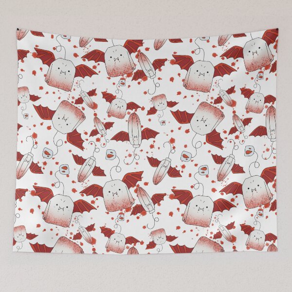 Item preview, Vampire Teabags 2.0 designed and sold by @ south_beach_doodles.