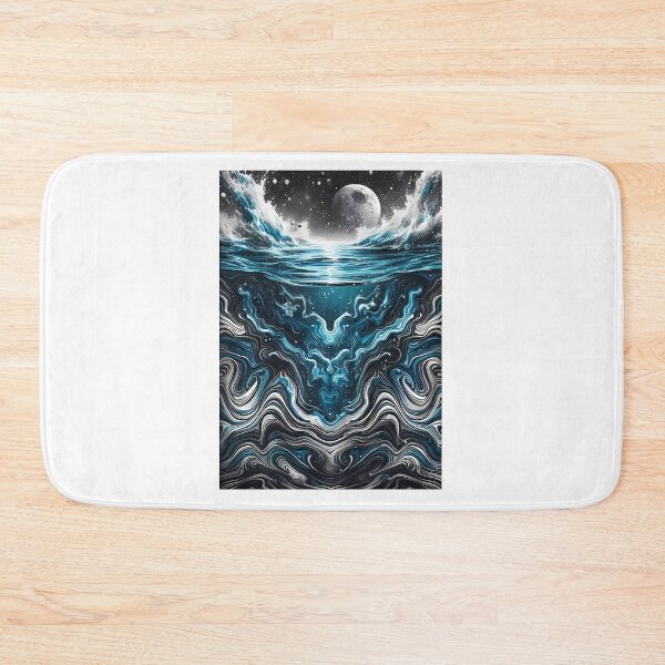 Item preview, Ocean’s Embrace Hydro Dipped T-Shirt designed and sold by moba--mania.