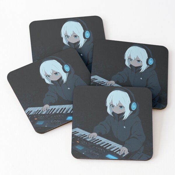 Item preview, Electronic music | Anime style designed and sold by ComicsFactory.
