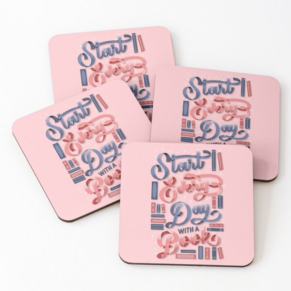 Item preview, Start Every Day With a Book designed and sold by Rayane Alvim.