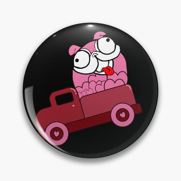 Item preview, Pug dog truck designed and sold by PugPuppyLife.