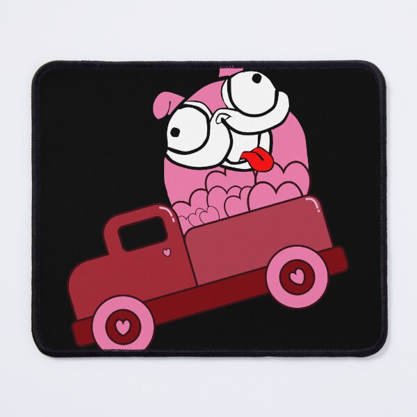 Item preview, Pug dog truck designed and sold by PugPuppyLife.