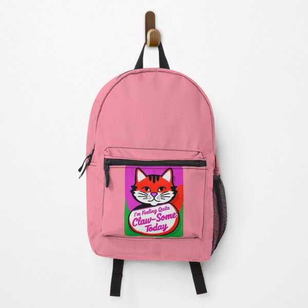 Item preview, I'm Feeling Quite Claw-Some Today Cute Cat Quote designed and sold by TheArtOfPat.