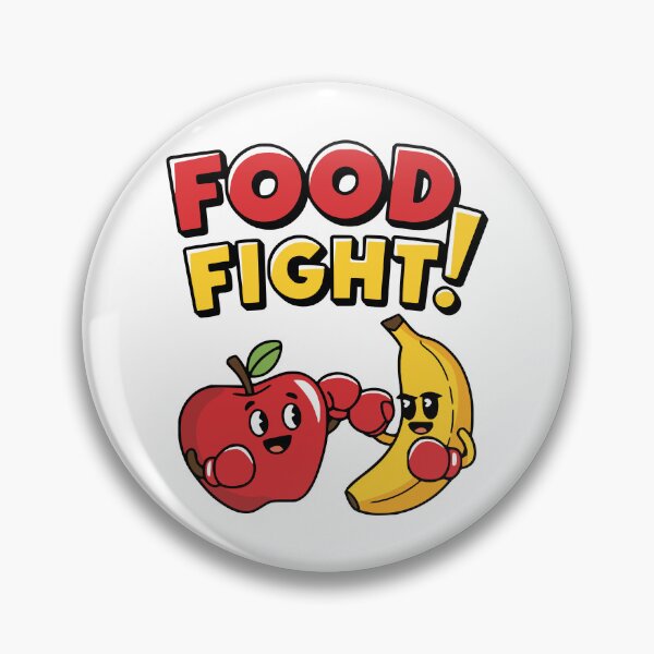 Item preview, Food Fight! Cute boxing fruit Pun designed and sold by PMCreative.
