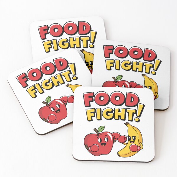Item preview, Food Fight! Cute boxing fruit Pun designed and sold by PMCreative.