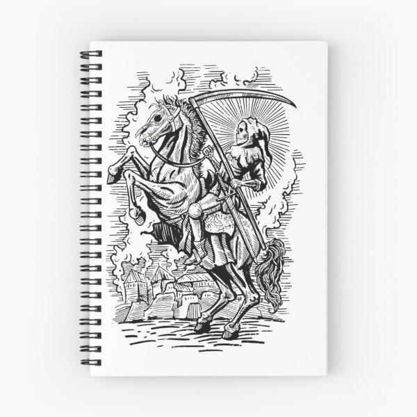Item preview, Symbolism - The horse and the Horseman of Death designed and sold by PatronesKawai.