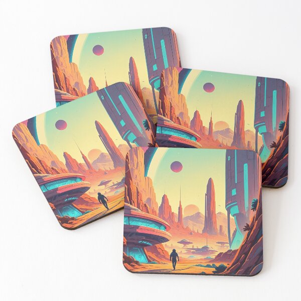 Item preview, Exploring the Alien Frontier: Journey to New Worlds designed and sold by ArtComixHaven.