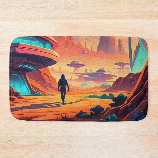 Item preview, Exploring the Alien Frontier: Journey to New Worlds designed and sold by ArtComixHaven.