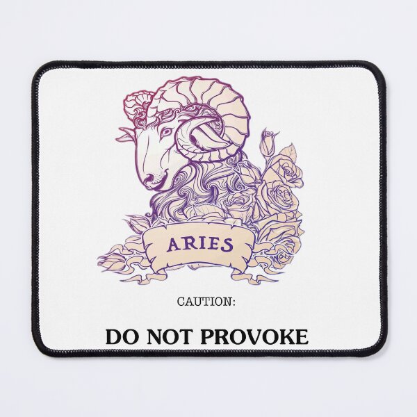 Item preview, Aries Zodiac Sign Sticker designed and sold by Tonezcreations.