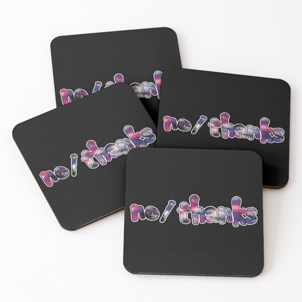 Item preview, PRONOUNS: NO/THANKS GENDERFLUID FLAG COLORS designed and sold by Qweird Artistry.