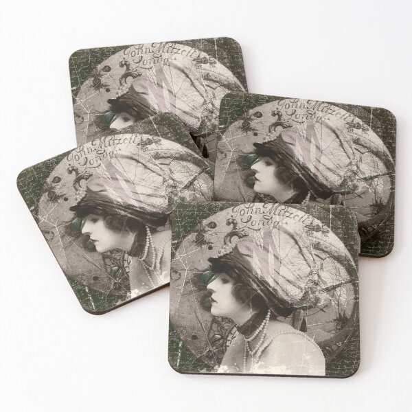 Item preview, Flapper Girl Spooky Grunge 1920s Look Digital Art  designed and sold by LindaHanesArt.