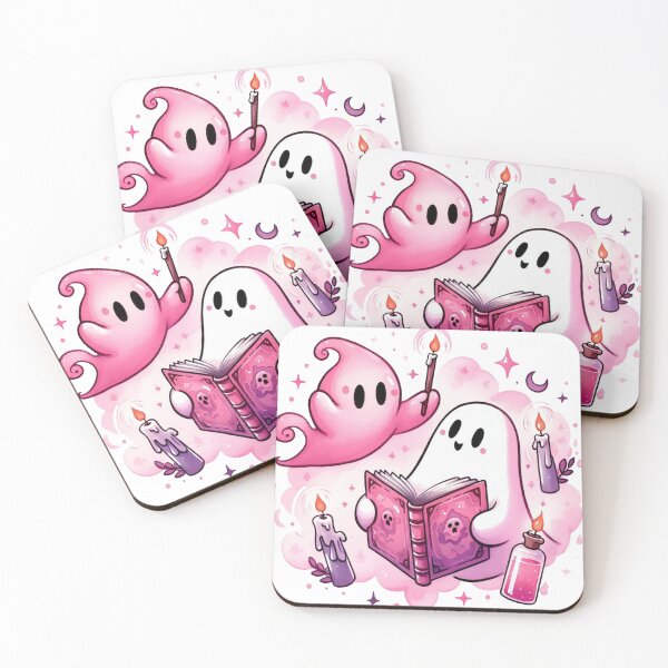 Item preview, Boo Ghost Halloween Pink Pack designed and sold by vectcd.