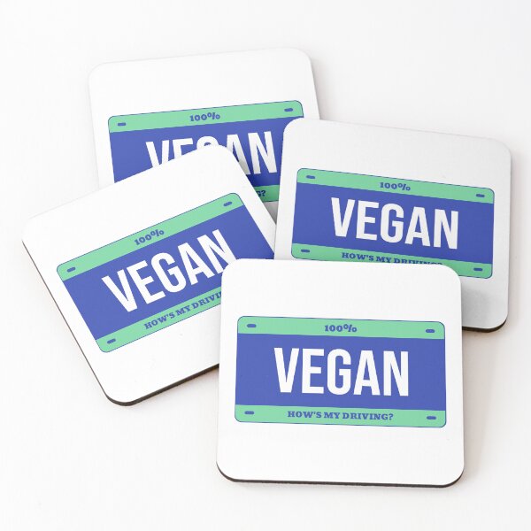Item preview, Vanity Plate - VEGAN - 100% designed and sold by MatterOfStyle.