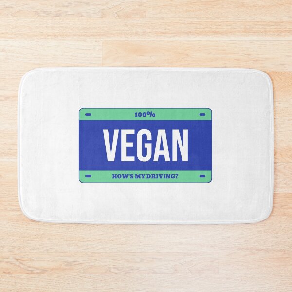 Item preview, Vanity Plate - VEGAN - 100% designed and sold by MatterOfStyle.