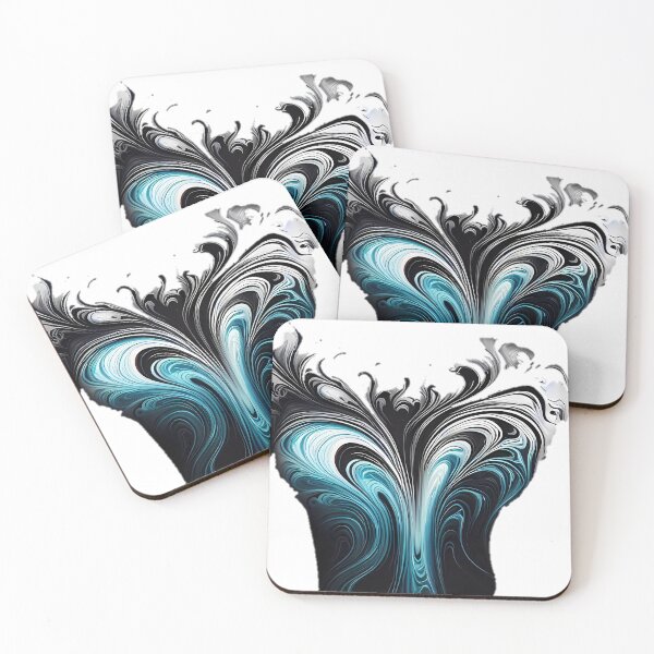 Item preview, Aqua Swirl Elegance designed and sold by moba--mania.