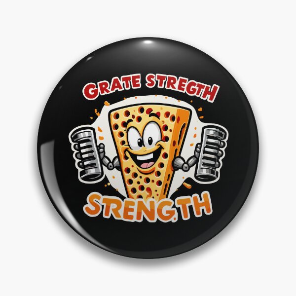 Item preview, Cheese Grater with Muscles designed and sold by grazianshop.