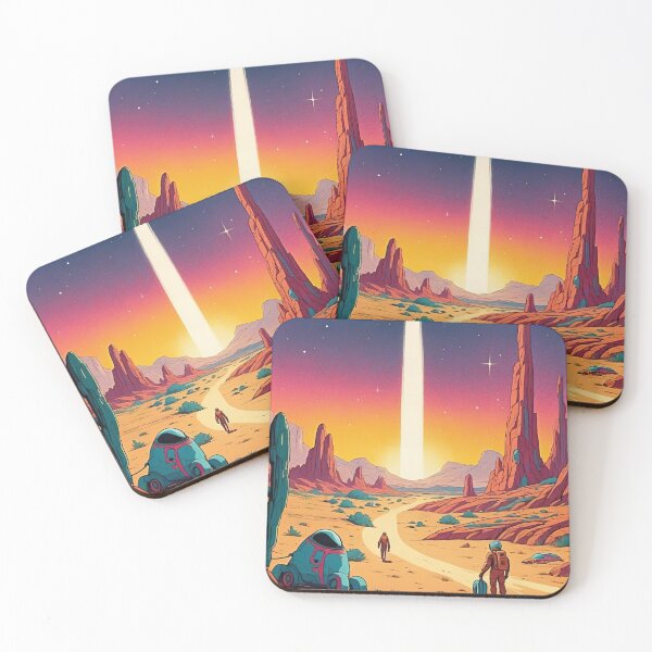 Item preview, Journey Through the Cosmic Desert designed and sold by ArtComixHaven.