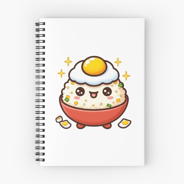 Item preview, Foodie Chibi Series - Egg Fried Rice Chibi designed and sold by xiaoxiaochibi.
