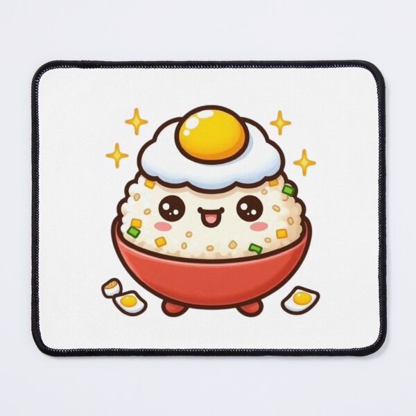 Item preview, Foodie Chibi Series - Egg Fried Rice Chibi designed and sold by xiaoxiaochibi.