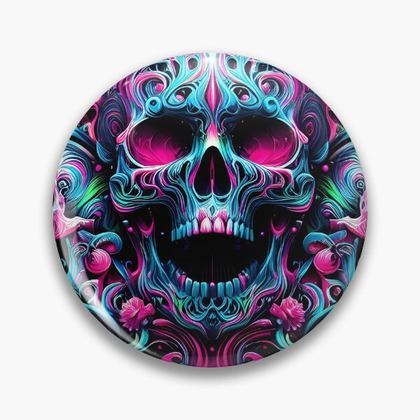 Item preview, Psychedelic Skull Symphony designed and sold by moba--mania.