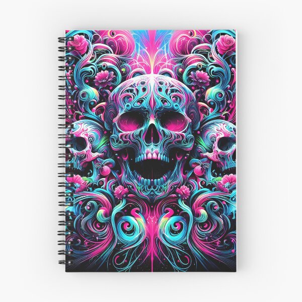 Item preview, Psychedelic Skull Symphony designed and sold by moba--mania.