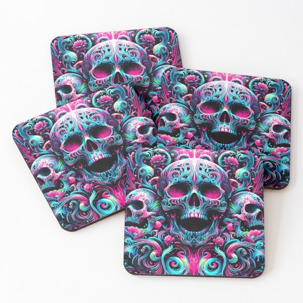 Item preview, Psychedelic Skull Symphony designed and sold by moba--mania.