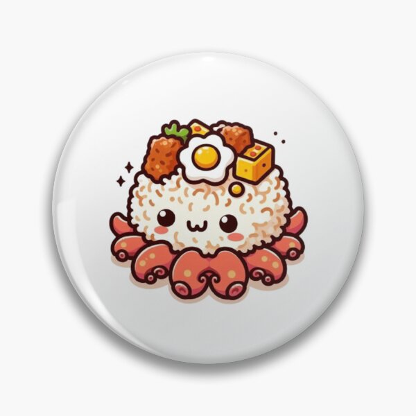 Item preview, Foodie Chibi Series - Egg Fried Rice Chibi designed and sold by xiaoxiaochibi.