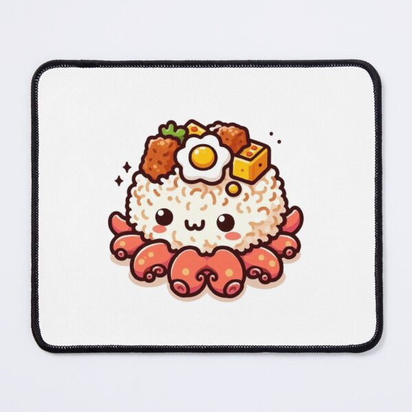 Item preview, Foodie Chibi Series - Egg Fried Rice Chibi designed and sold by xiaoxiaochibi.