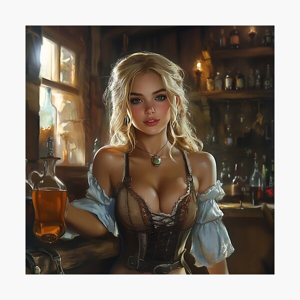 Item preview, Tavern Girl designed and sold by CursedbyLilith.
