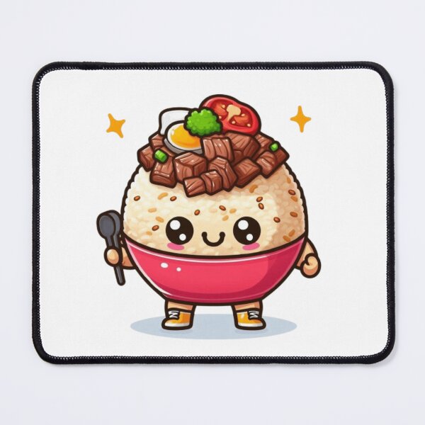 Item preview, Foodie Chibi Series - Egg Fried Rice Chibi designed and sold by xiaoxiaochibi.