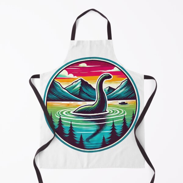 Item preview, Loch Ness Monster Hiking and Camping designed and sold by nodij.