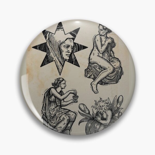 Item preview, Symbolism- The Magician, The Nakedness, The Blossoming and Fragility designed and sold by PatronesKawai.