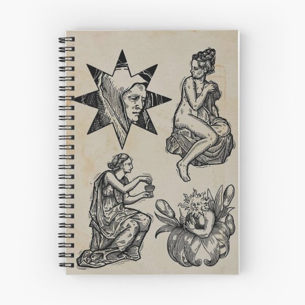 Item preview, Symbolism- The Magician, The Nakedness, The Blossoming and Fragility designed and sold by PatronesKawai.